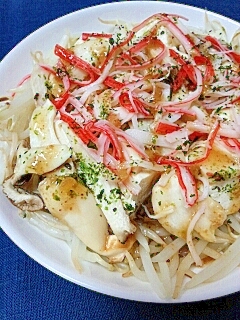 ヘルシーボリューム☆もやしとエリンギの豆腐サラダ♪ レシピ・作り方